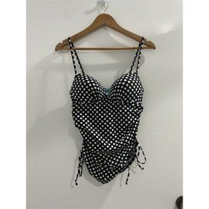 Sara Blakely LOVE YOUR ASSETS Bathers Tank Top Swimmers Size M